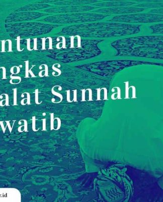 Tuntunan Shalat Sunnah Rawatib